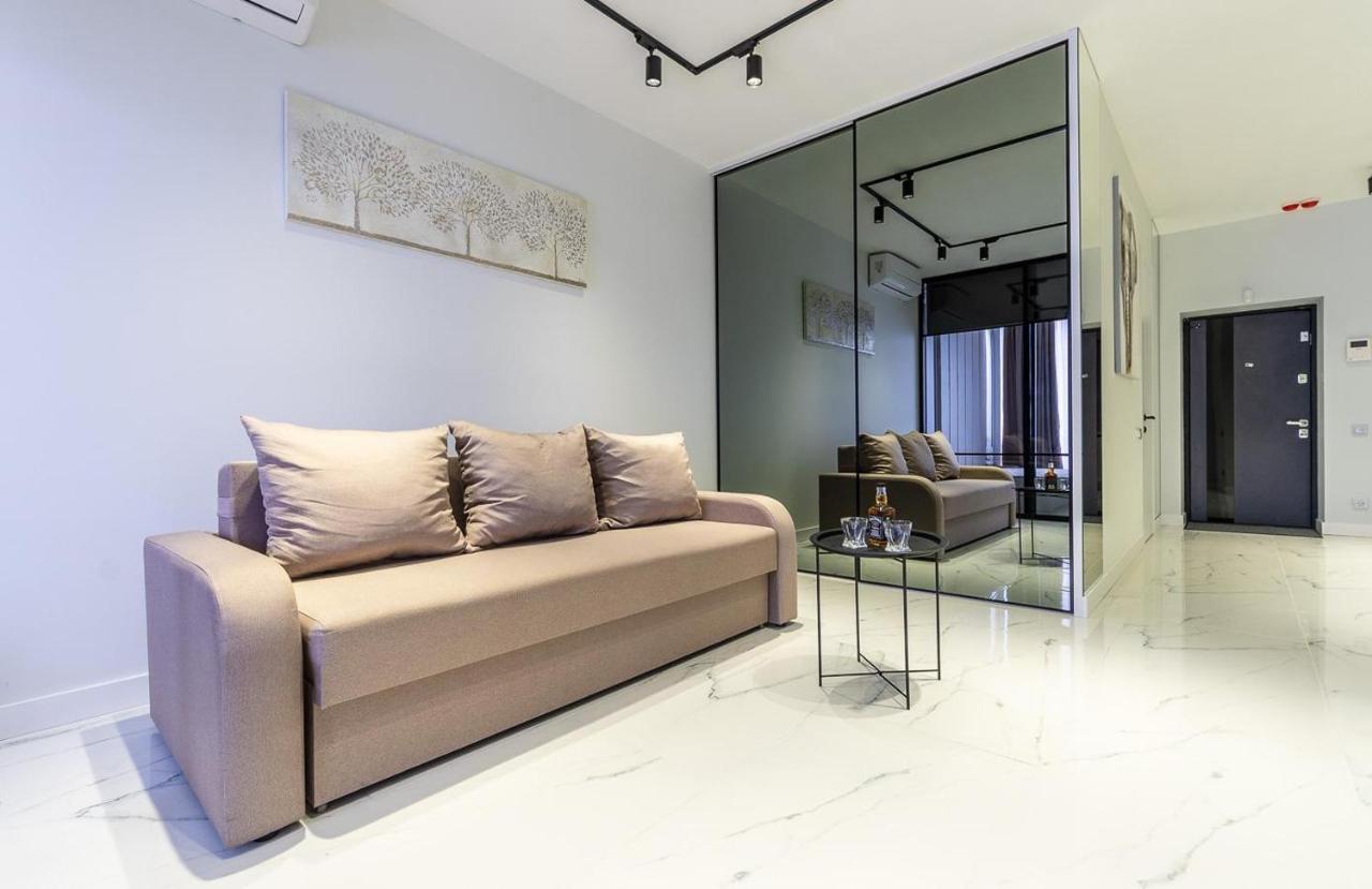 Fashionable Apartments. Smartplaza Metro Minskaya. Obolon Kiev Extérieur photo